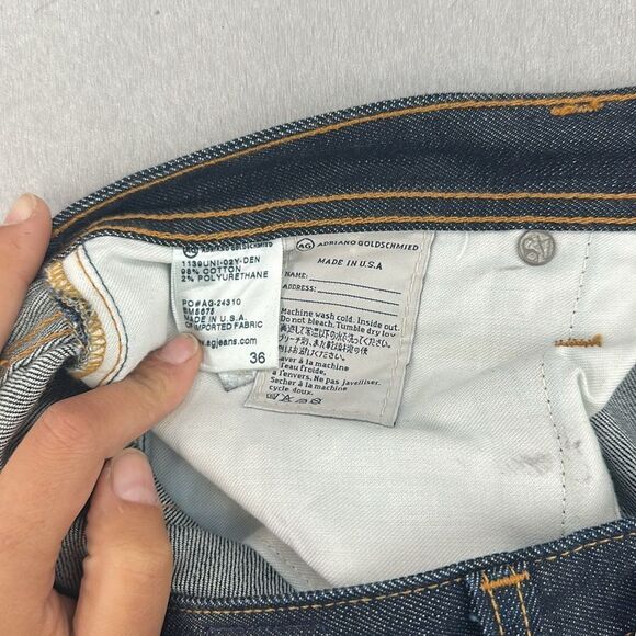 ag goldschmied jeans 36 dark blue good condition - Picture 8 of 10